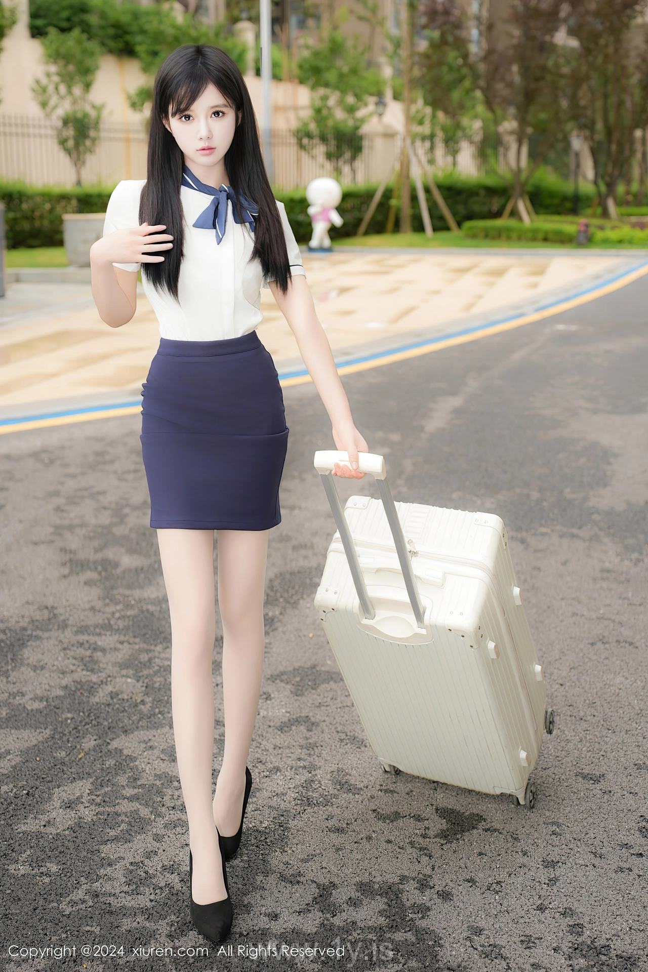 XIUREN(秀人网) No.9154 Breathtaking Asian Starlet 于诺诺ise