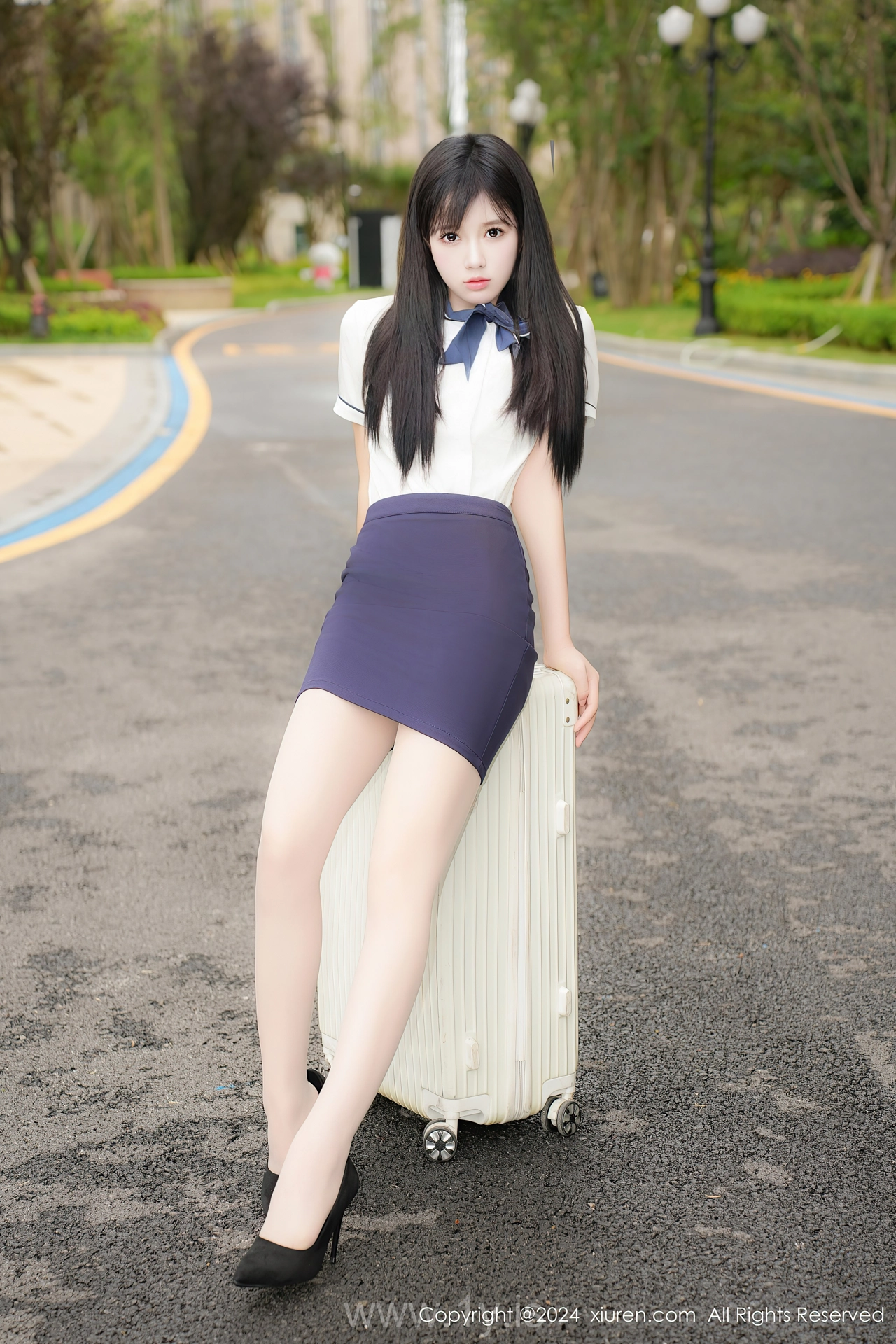 XIUREN(秀人网) No.9154 Breathtaking Asian Starlet 于诺诺ise