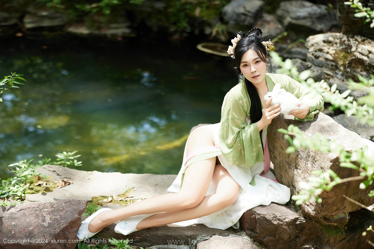 XIUREN(秀人网) No.9162 Fancy & Charming Chinese Sweetheart 麦田