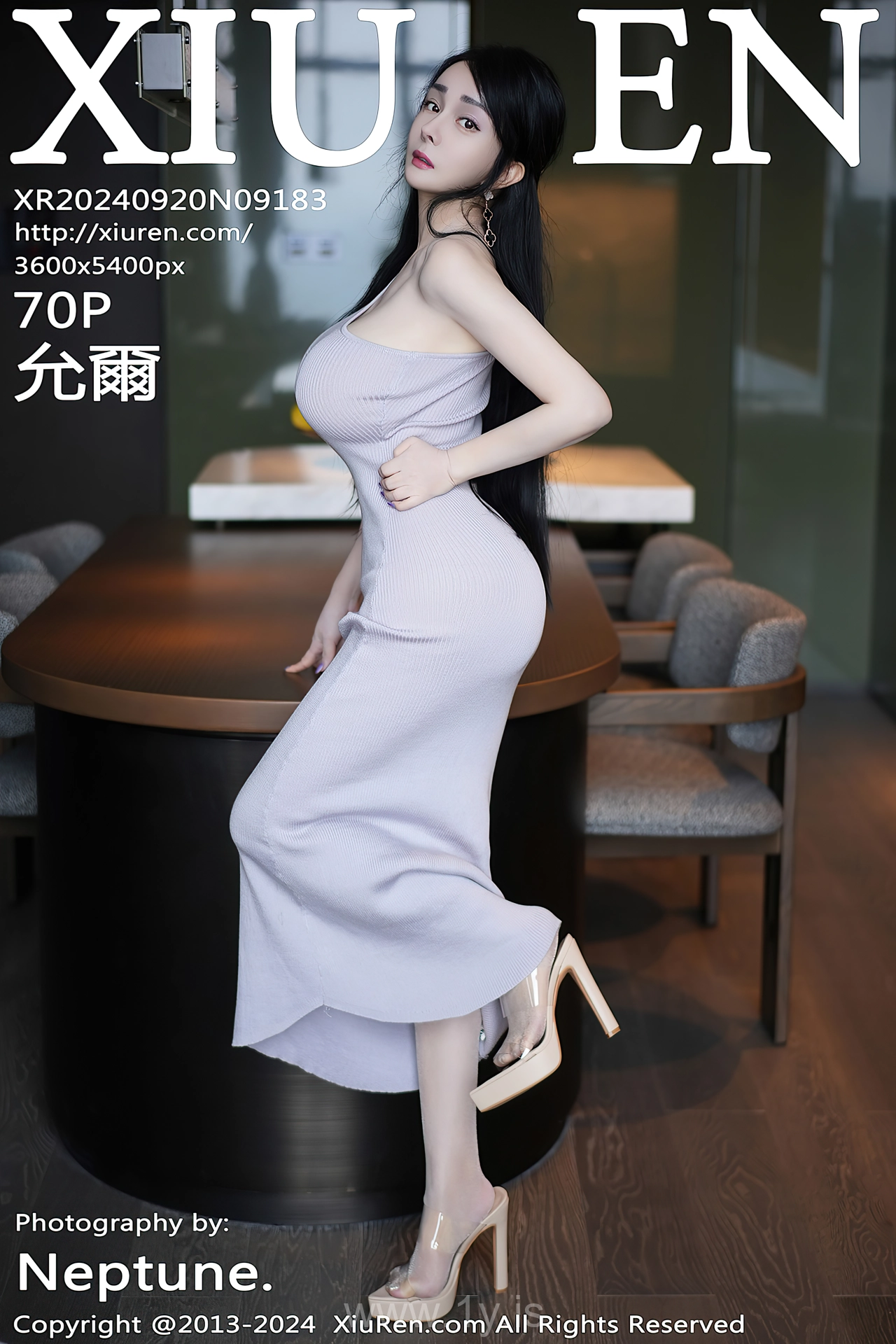 XIUREN(秀人网) No.9183 Beautiful Chinese Femme fatale 允爾