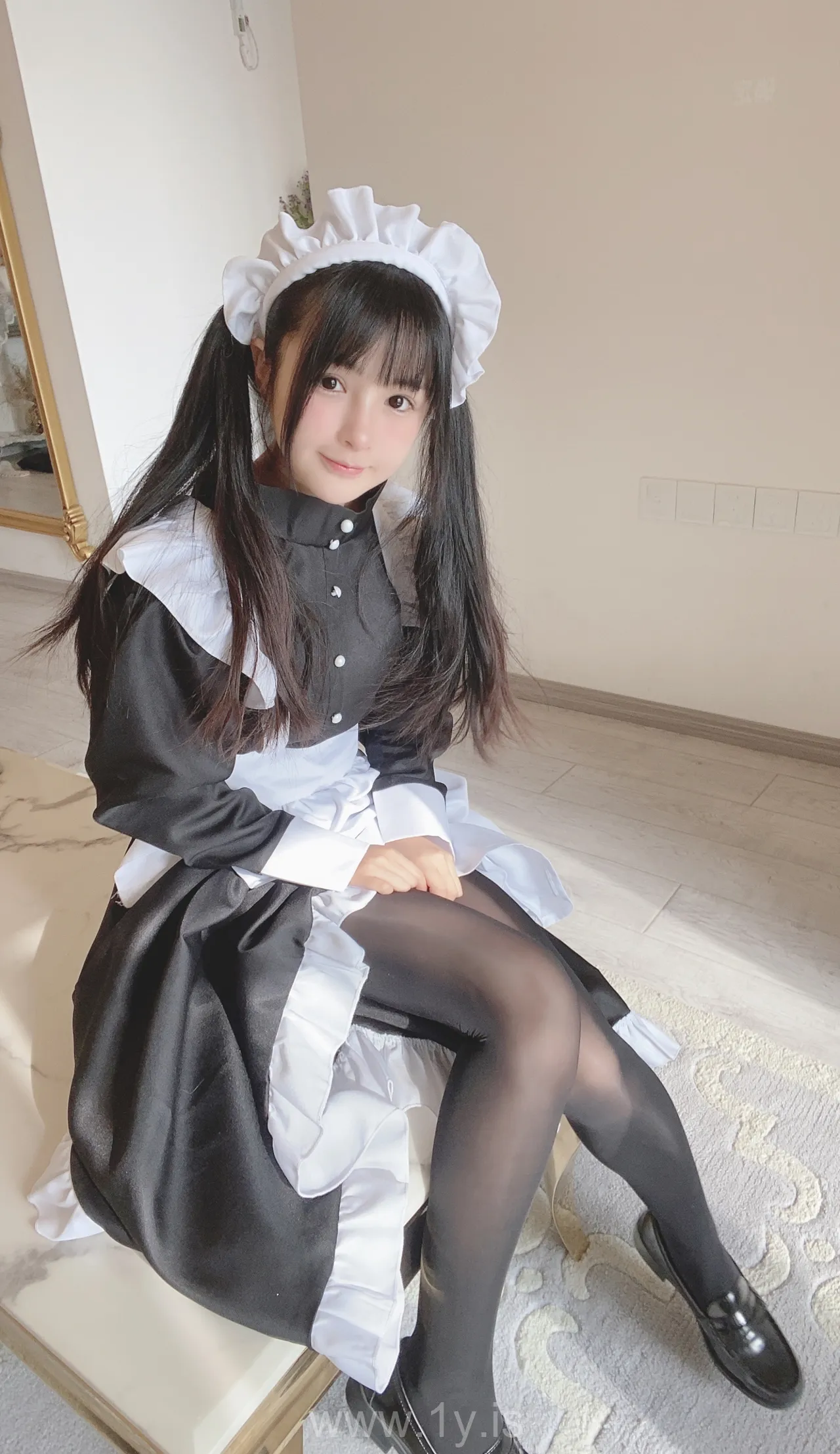 桜井宁宁 NO.031 Double-Ponytail Anime Maid(双马尾黑丝女仆)