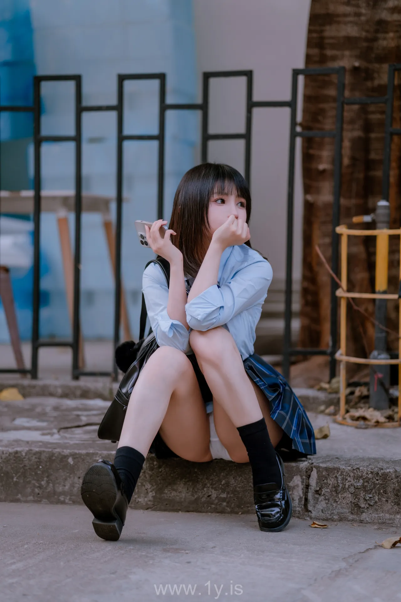 桜井宁宁 NO.045 Beautiful young lady dressed in JK