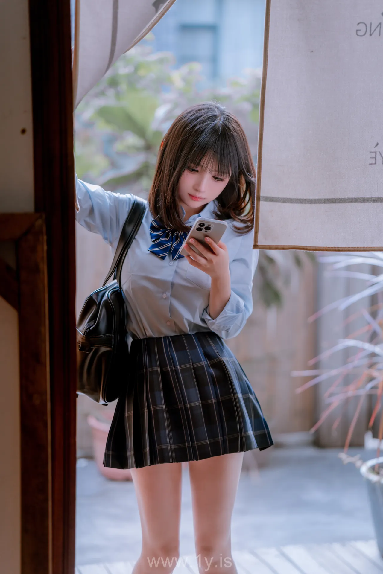 桜井宁宁 NO.045 Beautiful young lady dressed in JK