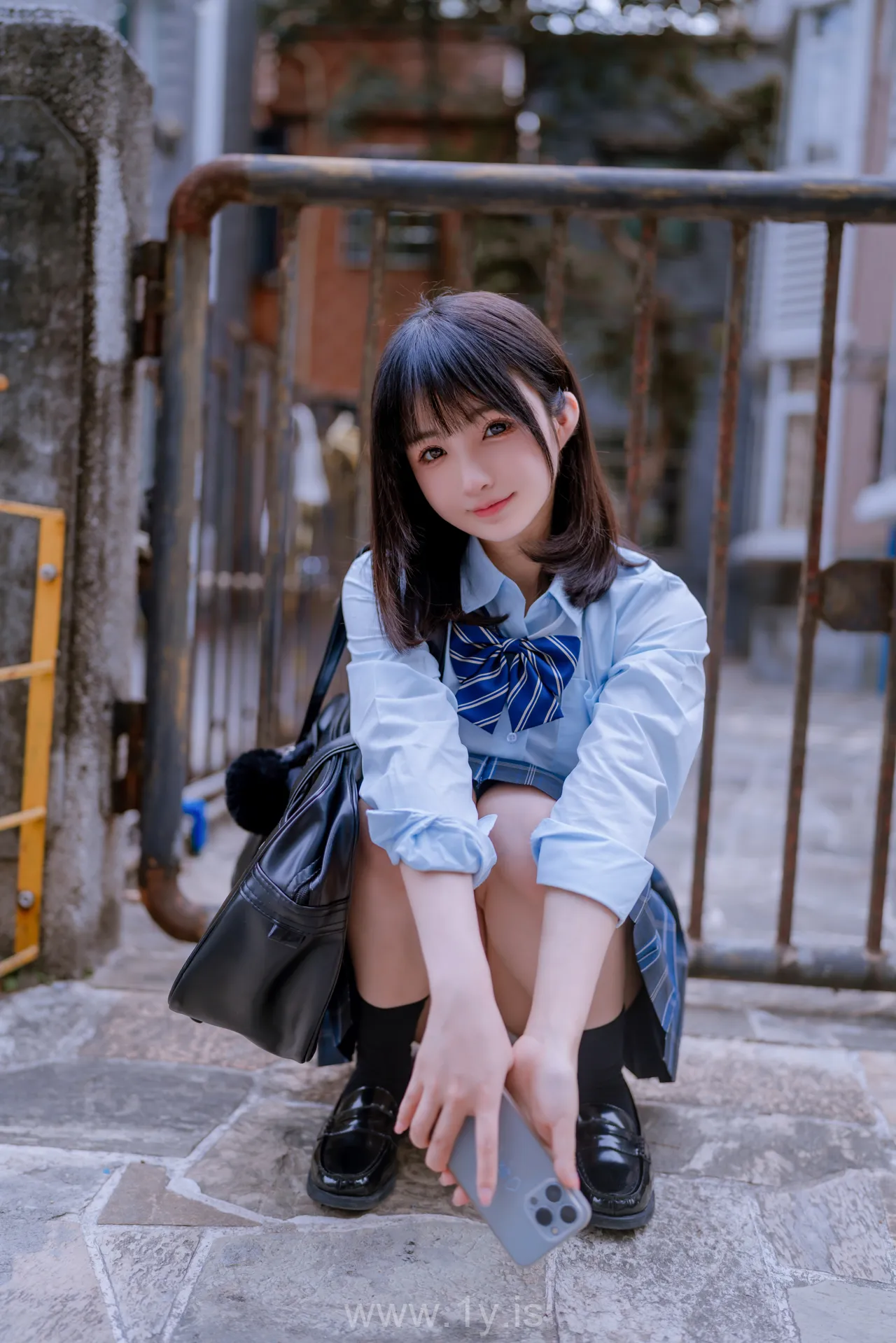 桜井宁宁 NO.045 Beautiful young lady dressed in JK