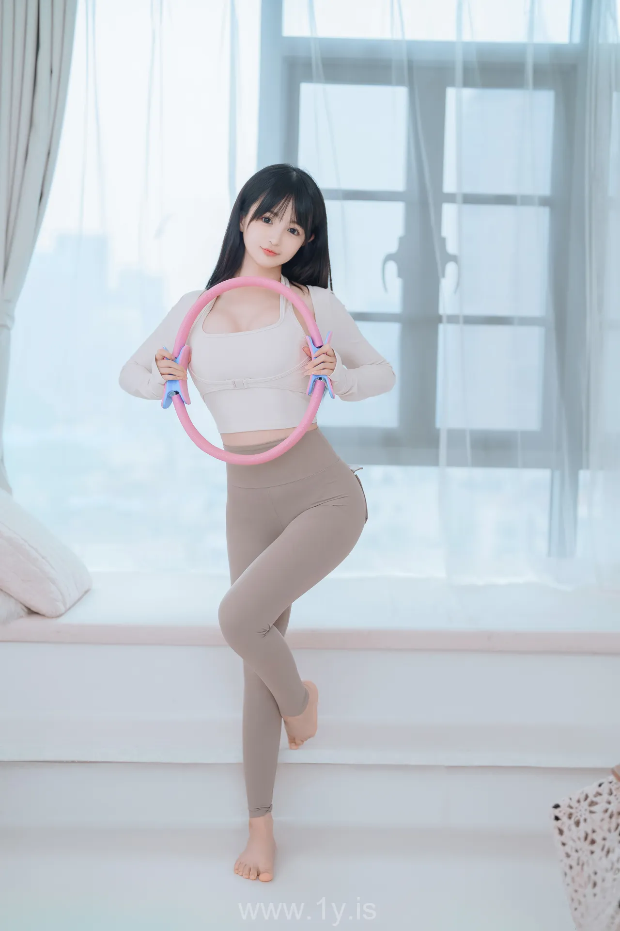 桜井宁宁 NO.052 Yoga-practicing young lady(健身妹妹X瑜伽少女)