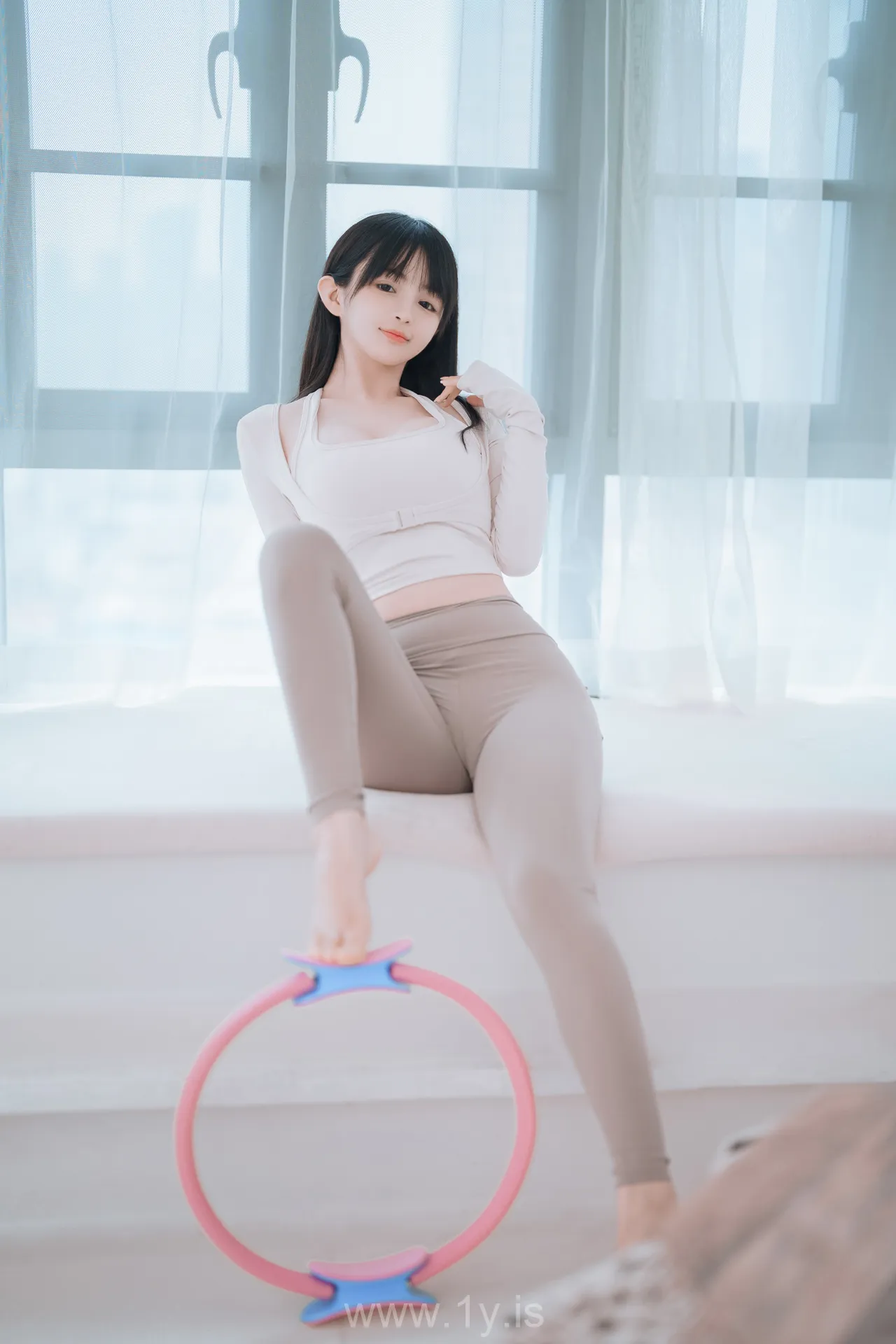 桜井宁宁 NO.052 Yoga-practicing young lady(健身妹妹X瑜伽少女)