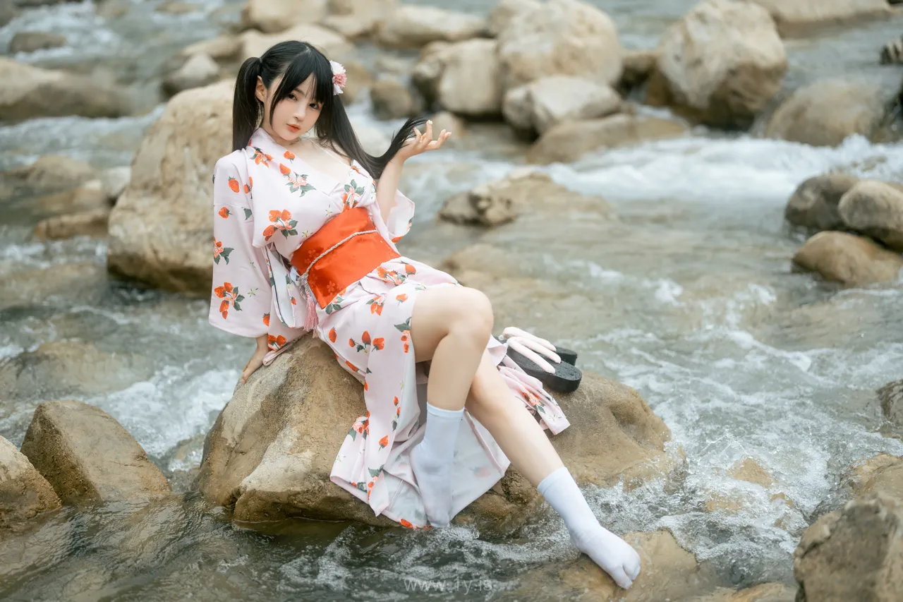 桜井宁宁 NO.062 Sensual model dressed in a kimono(和服浴衣)