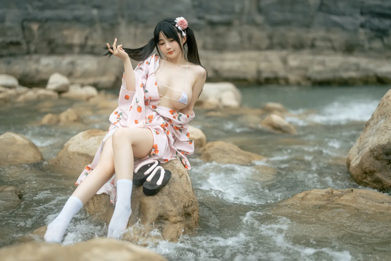 桜井宁宁 NO.062 Sensual model dressed in a kimono(和服浴衣)
