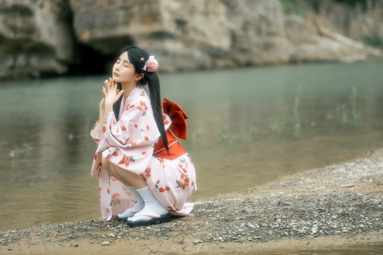 桜井宁宁 NO.062 Sensual model dressed in a kimono(和服浴衣)