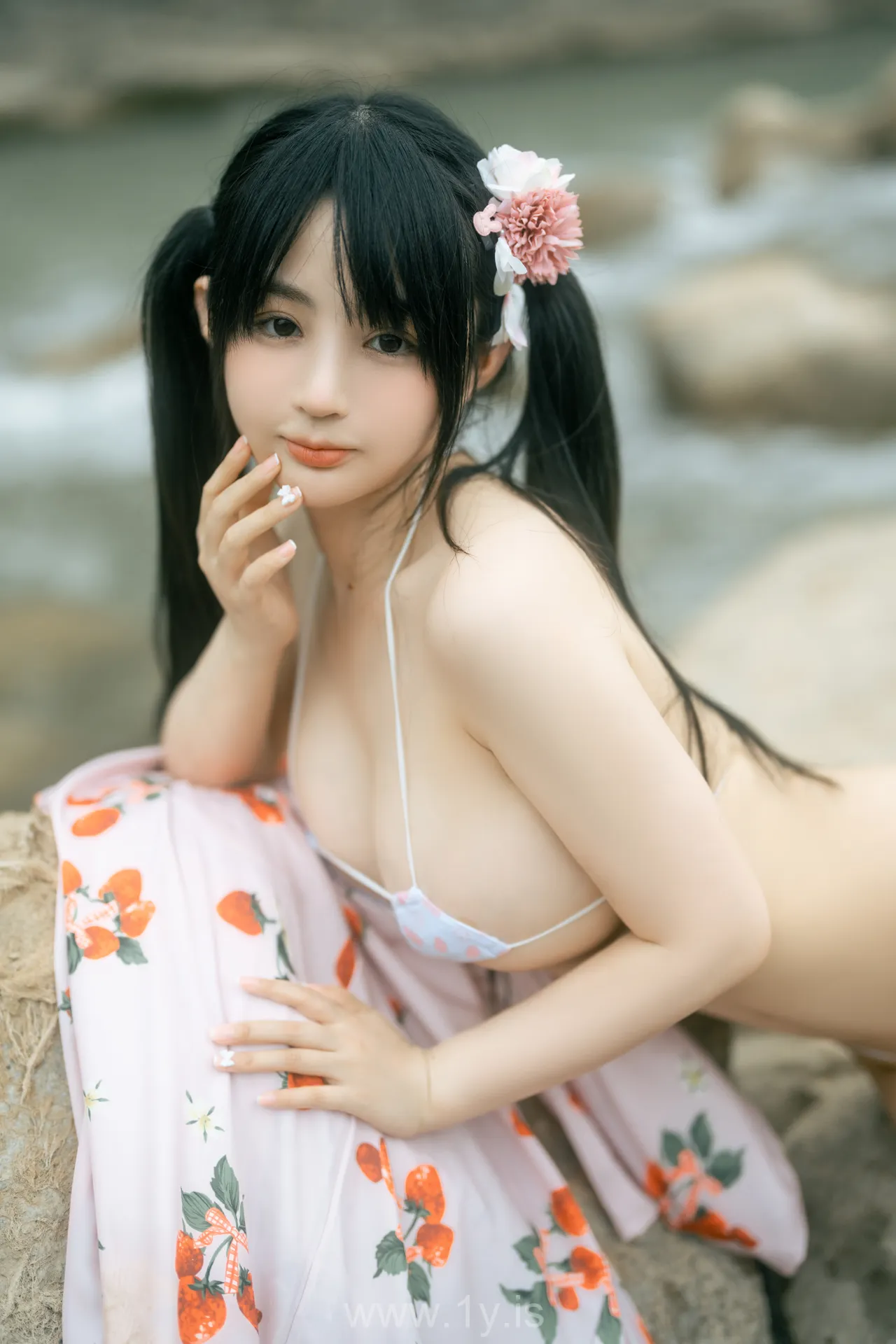 桜井宁宁 NO.062 Sensual model dressed in a kimono(和服浴衣)