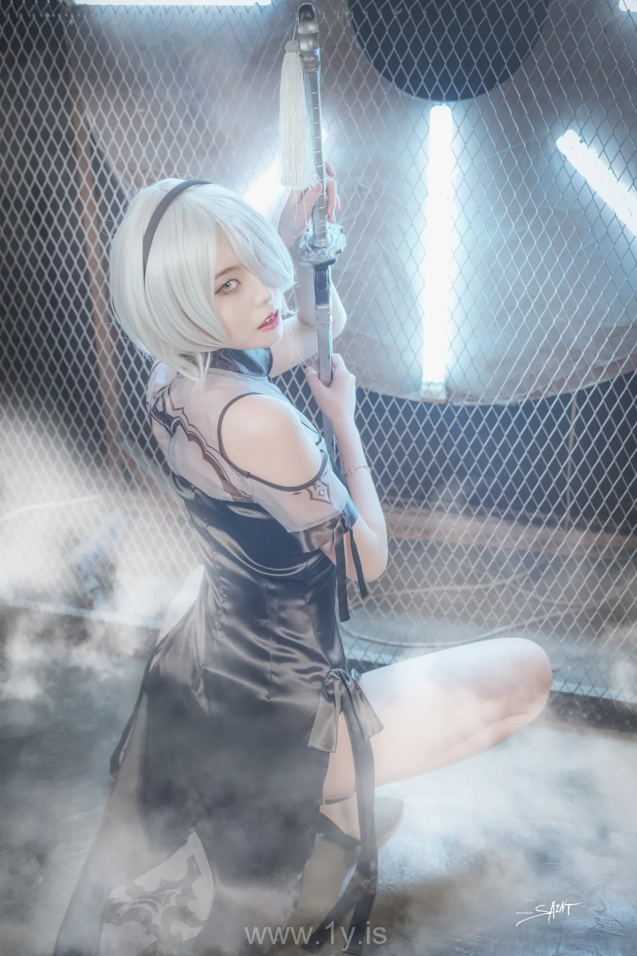 Yuna(윤아) VOL.18 Yuna's Cos Vol.04 KDA Akali & Nier Automata 2B