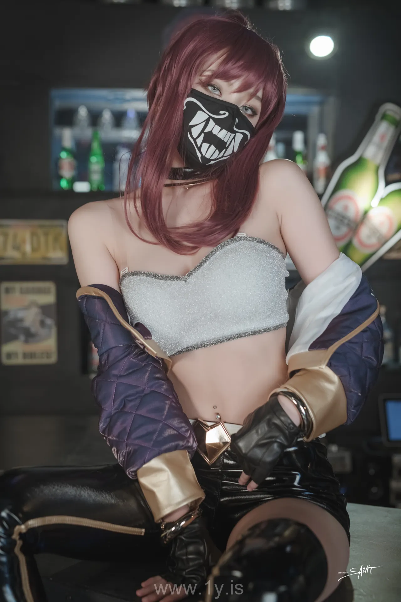 Yuna(윤아) VOL.18 Yuna's Cos Vol.04 KDA Akali & Nier Automata 2B