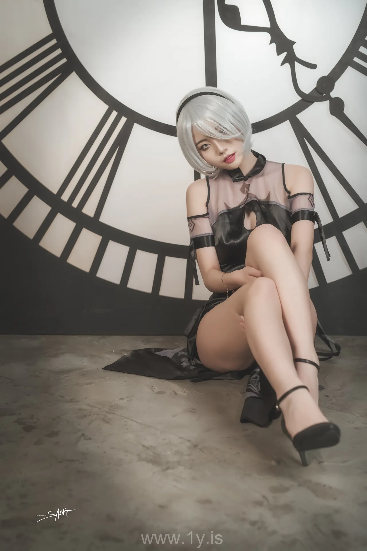 Yuna(윤아) VOL.18 Yuna's Cos Vol.04 KDA Akali & Nier Automata 2B